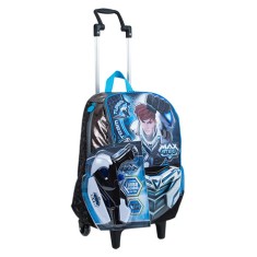 Mochila com Rodinhas Escolar Sestini Max Steel 17Z G 64602