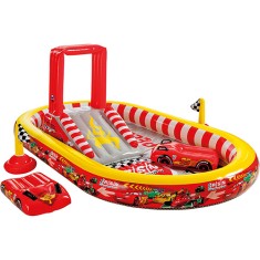 Piscina Inflável 636 l Oval Intex Playground Disney Carros 57134