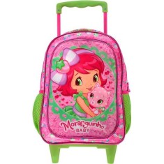 Mochila com Rodinhas Escolar Xeryus Moranguinho Baby Pet 12 5690