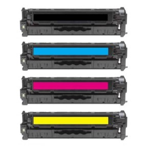 Toner Colorido Compatível Kit 4 CP2025