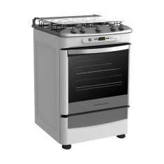 Fogão de Piso Brastemp Ative Maxi 4 Bocas Acendimento Automático BF760A