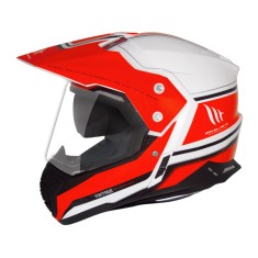 Capacete MT Duo Sport SV Vintage Fechado Visor Solar Viseira Antirrisco