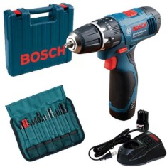Kit Furadeira / Parafusadeira Bosch - GSB 1200-2-LI