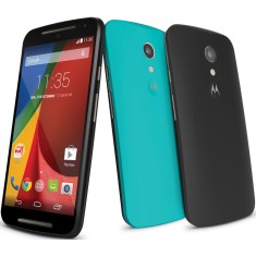 Smartphone Motorola Moto G G 2ª Geração DTV Colors XT1069 TV Digital 16GB 8,0 MP 2 Chips Android 4.4 (Kit Kat) 3G Wi-Fi