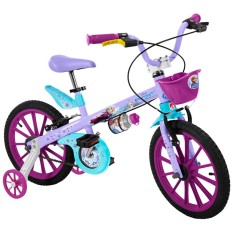 Bicicleta Bandeirante Frozen Aro 16 Freio V-Brake 2473