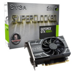 Placa de Video NVIDIA GeForce GTX 1050 Ti 4 GB GDDR5 128 Bits EVGA 04G-P4-6253-KR