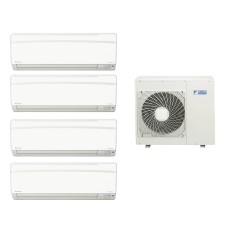 Ar Condicionado Multi Split Daikin Advance 34000 BTUs Inverter Controle Remoto Quente/Frio 4MXS100KVM / FTXS25KVM / FTXS35KVM / FTXS71KVM
