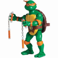 Boneco Tartarugas Ninja Michelangelo Retro BR032 - Multikids