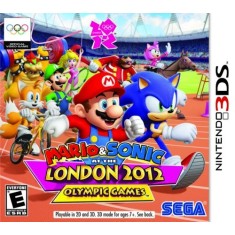 Jogo Mario & Sonic At The London 2012 Olympic Games Sega Nintendo 3DS