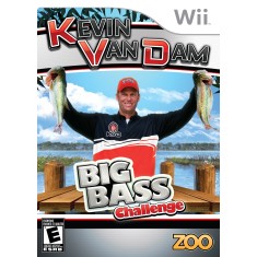 Jogo Kevin Van Dam's Big Bass Challenge Wii Nintendo