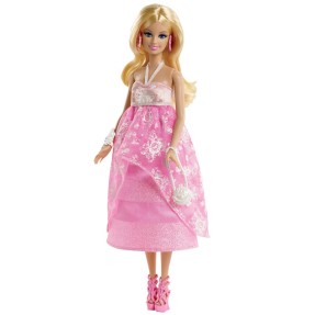 Boneca Barbie Pink & Fabulous Mattel