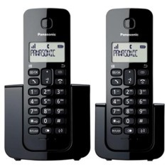Telefone sem Fio Panasonic com 1 Ramal KXTGB112LBB
