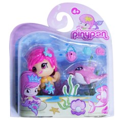 Boneca Pinypon Fantasias Sereia Roxa Multikids