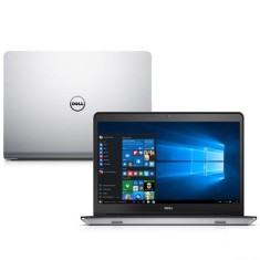 Notebook Dell Inspiron 5000 Intel Core i7 5500U 5ª Geração 8GB de RAM HD 1 TB Híbrido SSD 8 GB 14" Radeon HD R7 M265 Windows 10 i14 5448-C25