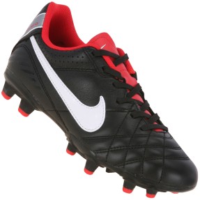 Chuteira Campo Nike Tiempo Natural IV Leather Infantil