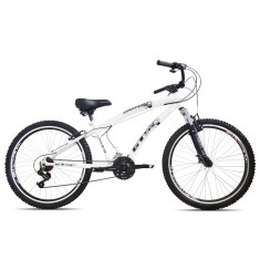 Bicicleta Chopper GTSM1 21 Marchas Aro 26 Suspensão Dianteira Freio V-Brake