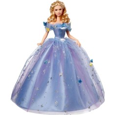 Boneca Princesas Disney Cinderela de Luxo Mattel