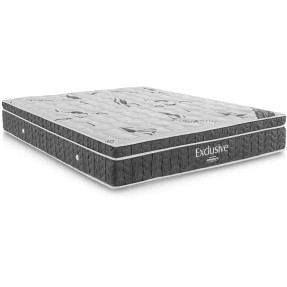 Colchão Casal Mola Nanolastic Espuma Ortobom D33 Exclusive 138 x 30 x 188 cm