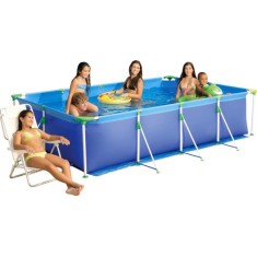 Piscina de Armação 5.000 l Retangular Mor Premium 1024 com Filtro