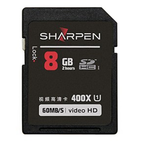 Cartão de Memória SDHC-I Sharpen 8 GB