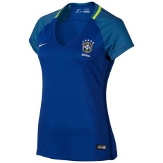 Camisa Torcedor feminina Brasil II 2016 sem Número Nike