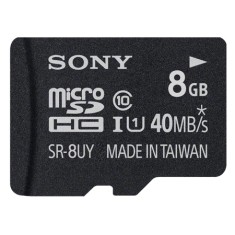 Cartão de Memória Micro SDHC-I com Adaptador Sony 8 GB SR-8UY