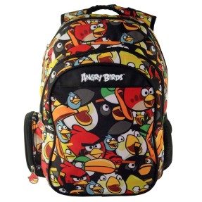 Mochila Santino Angry Birds com Compartimento para Notebook Angry Birds ABN13002K30