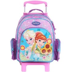 Mochila com Rodinhas Escolar Dermiwil Frozen Summer 60235 M