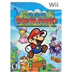 Jogo Super Paper Mario Wii Nintendo
