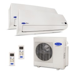 Ar Condicionado Multi Split Carrier X-Power 27000 BTUs Inverter Controle Remoto Quente/Frio 38LVTA27C5 / 42LVMA12C5 / 42LVMA18C5