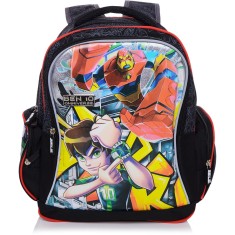 Mochila Escolar Dermiwil Ben 10 Ominiverse Metalic M