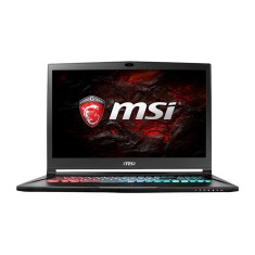 Notebook MSI Gamer Intel Core i7 6700HQ 16GB de RAM HD 1 TB SSD 500 GB 17,3" GeForce GTX 1060 Windows 10 Home GS73VR UHD 4K