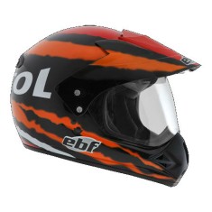 Capacete Helmet EBF Motard Off-Road Fecho de engate rápido