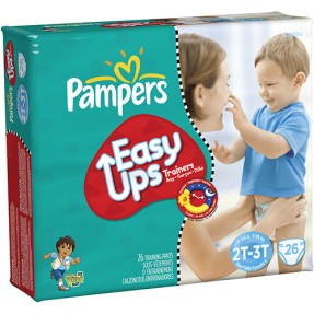 Fralda de Vestir Pampers Easy Ups Boy Tamanho G Jumbo 26 Unidades Peso Indicado 7 - 15kg
