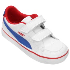 Tênis Puma Infantil (Menino) Casual Court New Vulc SL V