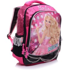 Mochila Escolar Sestini Barbie 20 Litros Barbie Rock N Royals 64345 G