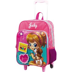 Mochila com Rodinhas Escolar Sestini Judy Judy 16M Plus G