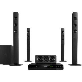 Home Theater Philips com DVD 800 W 5.1 Canais Karaokê 1 HDMI HTD5570/78