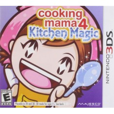 Jogo Cooking Mama 4: Kitchen Magic Majesco Entertainment Nintendo 3DS