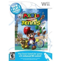 Jogo New Play Control! Mario Power Tennis Wii Nintendo