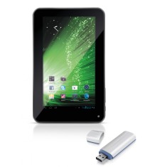 Tablet Multilaser M7 4GB LCD 7" Android 4.1 (Jelly Bean) 0,3 MP NB097