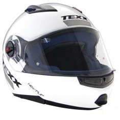 Capacete Texx New Flip Articulado Fecho de engate rápido Viseira Antirrisco