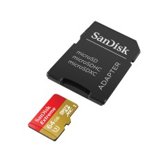 Cartão de Memória Micro SDXC com Adaptador SanDisk Extreme 64 GB SDSDQXL-064G