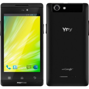 Smartphone Positivo Ypy S450 Câmera 5,0 MP Desbloqueado 2 Chips 4GB Android 4.2 (Jelly Bean Plus) Wi-Fi 3G