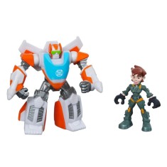 Boneco Transformers Rescue Bots Blades The Flight Bot e Dani Burns A0672 - Hasbro