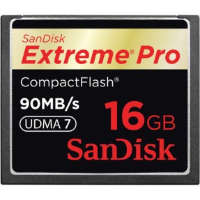 Cartão de Memória Compact Flash SanDisk Extreme Pro 16 GB SDCFXP-016G