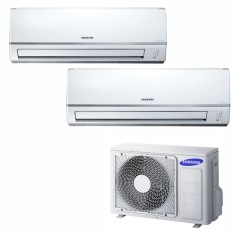 Ar Condicionado Multi Split Samsung Neo Forte 20100 BTUs Inverter Controle Remoto Quente/Frio RJ060F3HXBA / MH026FNBA / MH035FNBA