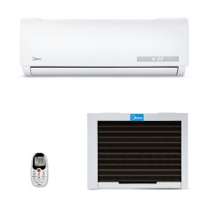 Ar Condicionado Split Hi Wall Midea Window 7000 BTUs Controle Remoto Frio 42MWCB07M5 / 38MWCB07M5