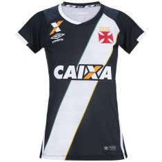 Camisa Torcedor feminina Vasco I 2016/17 sem Número Umbro