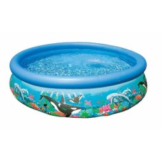 Piscina Inflável 5.621 l Redonda Intex Easy Set Oceano 28134